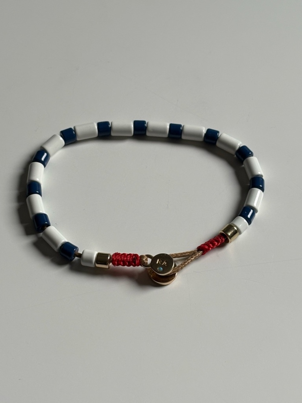 Roxanne Assoulin Blue and White Bead Bracelet